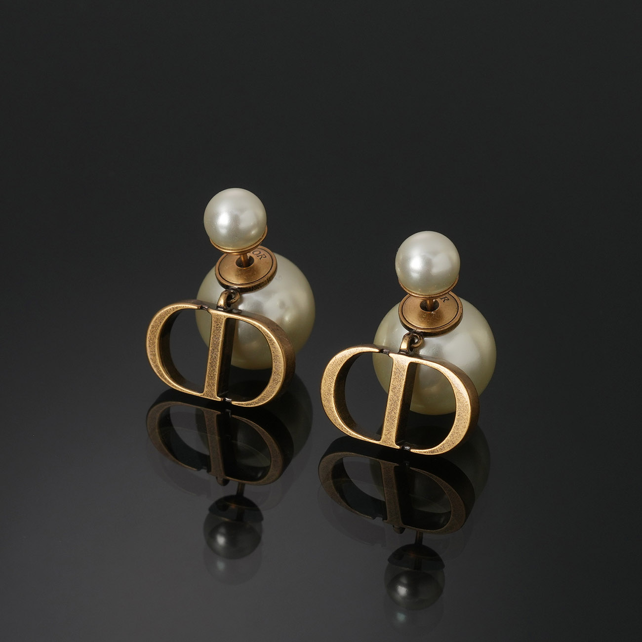 CHRISTIAN DIOR(USED)디올 트리발레스 이어링